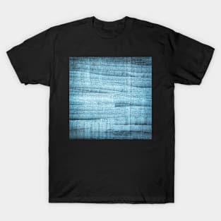 Blue Whitewash Abstract T-Shirt